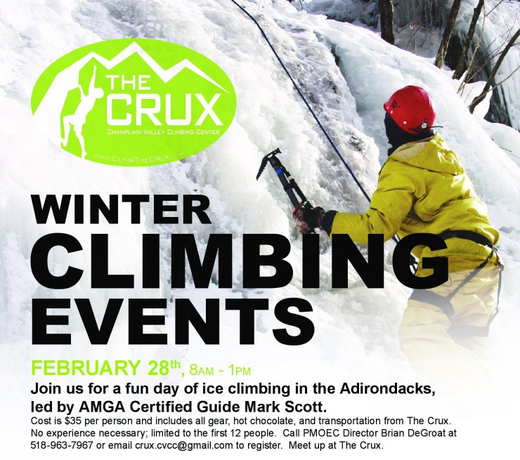 Crux Winter Climbing Events