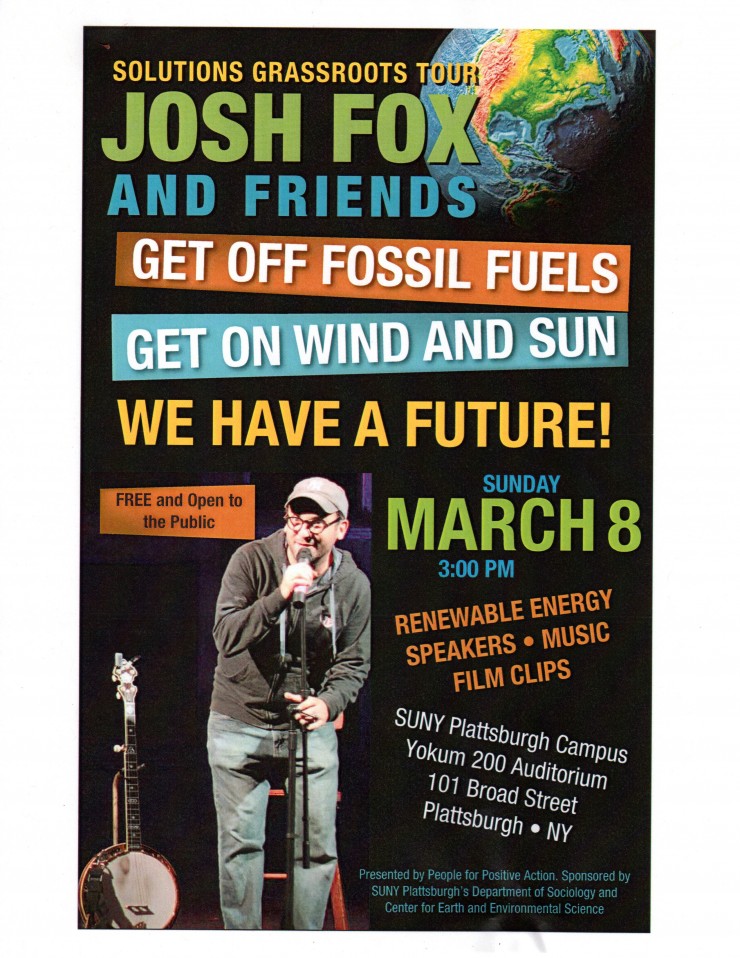 Josh Fox and Friends Flyer