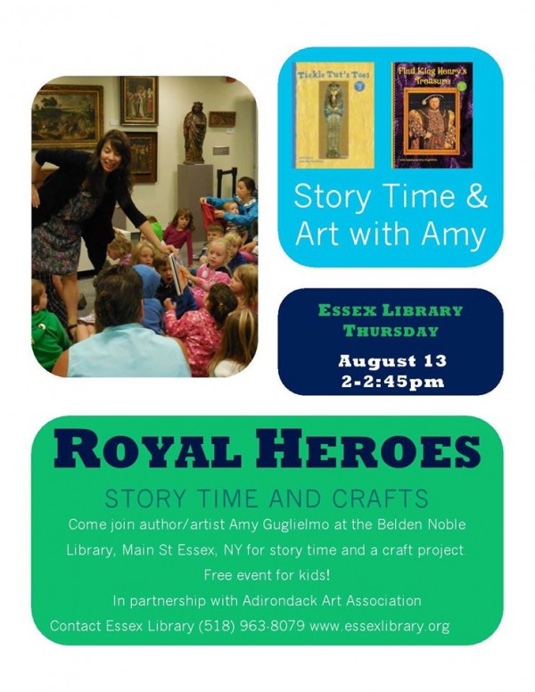 Essex Library Royal Heroes Poster